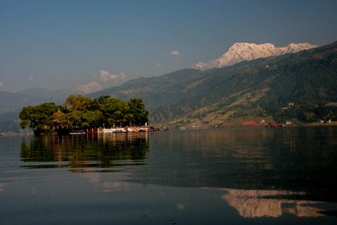 Phewa Lake, Pokhara, Nepal
