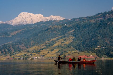 Phewa Lake, Pokhara, Nepal