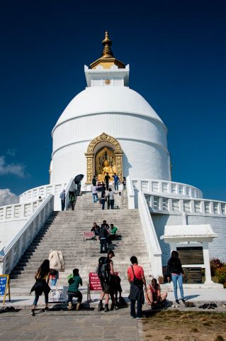 World Peace Pagoda, Pokhara, Nepal