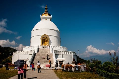 World Peace Pagoda, Pokhara, Nepal
