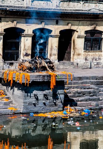 Pashupatinath Temple ghats, Kathmandu,  Nepal