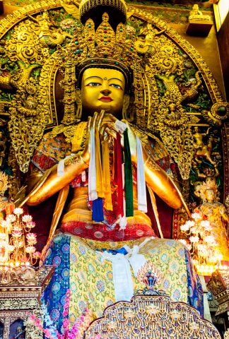 Guru Lhakhang Monastery, Boudha,  Kathmandu, Nepal