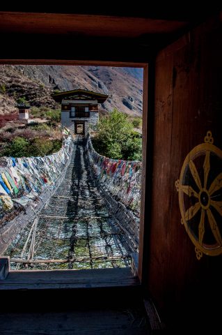 Tachogang Lhakhang, Paro Valley, Bhutan