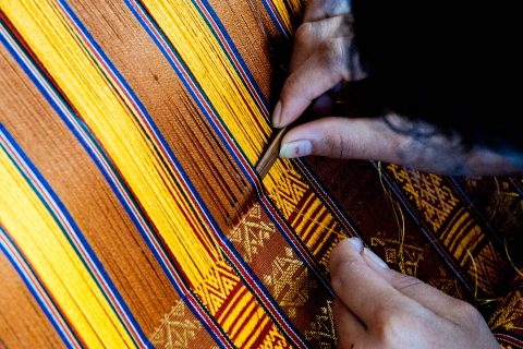 Traditional weaving, Thimphu, Bhutan