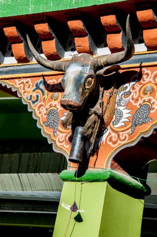 Shop decoration, Thimphu, Bhutan