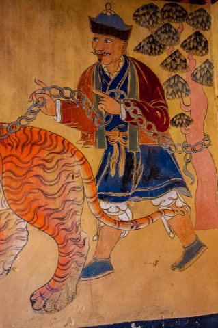 Trongsa Dzong inside, Bhutan