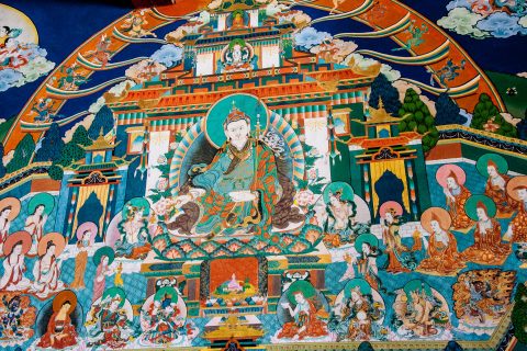 Trongsa Dzong inside, Bhutan