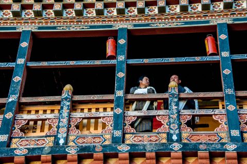 Trongsa Dzong inside, Bhutan