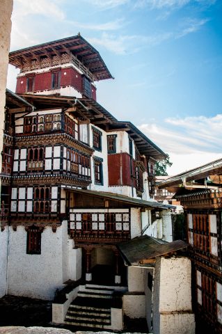 Trongsa Dzong inside, Bhutan