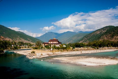Punakha dzong, Bhutan