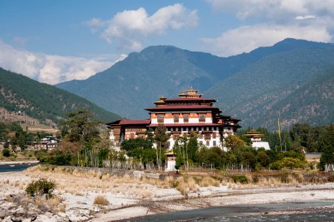 Punakha dzong, Bhutan