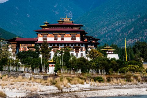Punakha dzong, Bhutan
