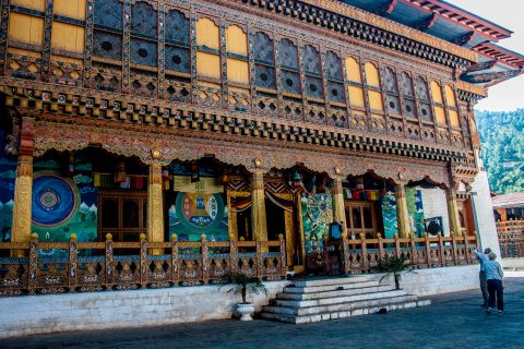 Punakha dzong, Bhutan