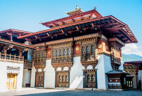 Punakha dzong, Bhutan