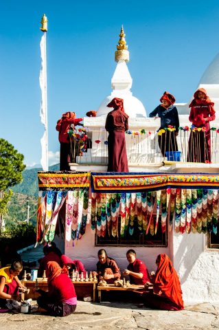 Sangchhen Dorji Lhuendrup Nunnery, Punakha, Bhutan