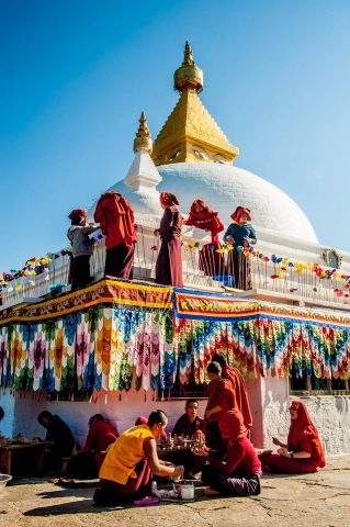 Sangchhen Dorji Lhuendrup Nunnery, Punakha, Bhutan