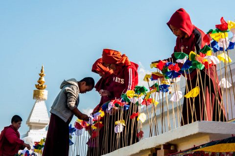 Sangchhen Dorji Lhuendrup Nunnery, Punakha, Bhutan