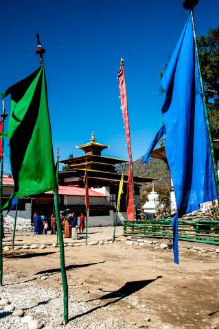 Kyichu Lhakhang coronation day celebrations,  Paro, Bhutan