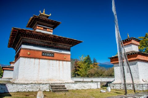 Chortens, Paro, Bhutan