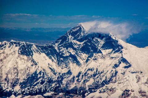 Everest enroute from Paro to Kathmandu