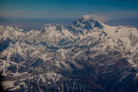 Everest enroute from Paro to Kathmandu