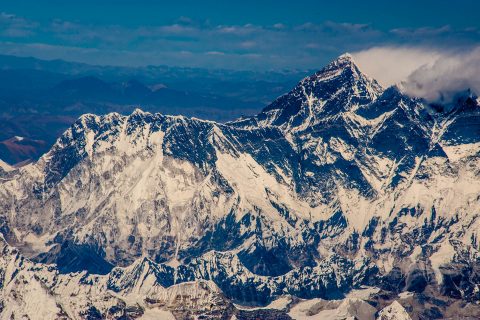 Everest enroute from Paro to Kathmandu