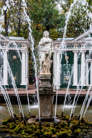 Adam Fountain, Lower Park, Peterhof, St Petersburg