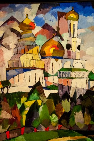 Churches, New Jerusalam, Arisarkh Lentulov, Russian Museum, St P
