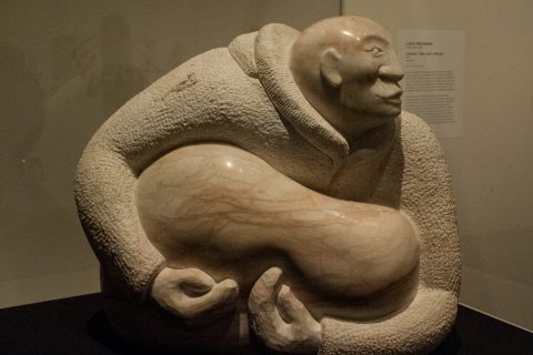 Man with Burden (L Ahuakana), Anchorage Museum, Alaska