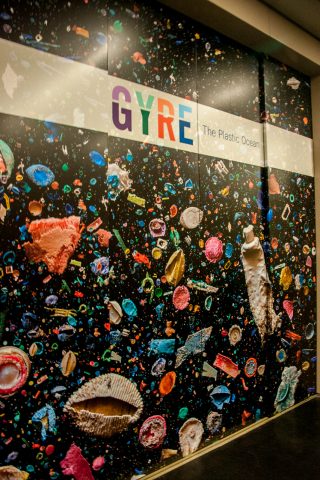 Gyre rubbish exhibition, Anchorage Museum, Alaska