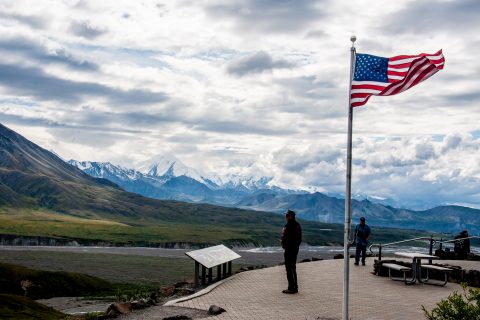 View from Eielson Vistor Centre, Denali NP, Alaska