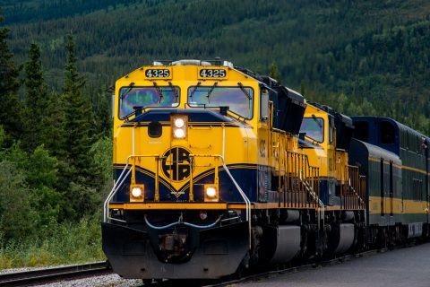 Denali to Fairbanks train, Denali, Alaska