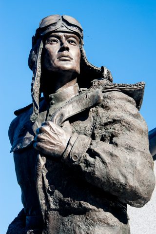 Lend Lease Monument, Fairbanks, Alaska