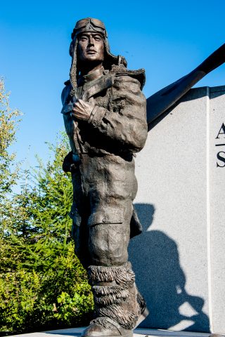 Lend Lease Monument, Fairbanks, Alaska