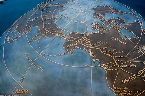 Lend Lease Monument route, Fairbanks, Alaska