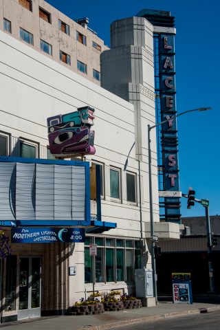 Art deco Lacey Theatre, Fainbannks, Alaska