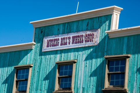 Pioneer Park - gold rush town, Fairbanks, Alaska