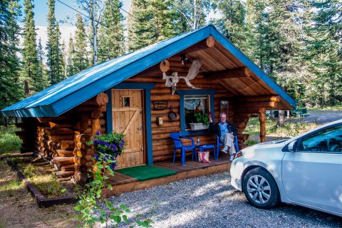 Our lodging at Tok, Alaska