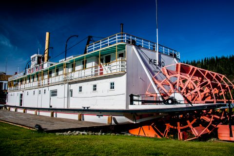 Keno sternwheeler, Dawson City, Yukon, Canada
