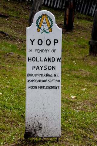 YOOP cemetery, Dawson City, Yukon, Canada
