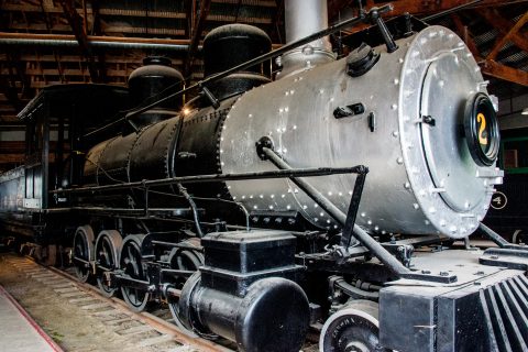 Klondike Railway, Dawson City Musuem, Yukon, Canada