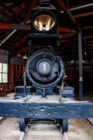 Klondike Railway, Dawson City Musuem, Yukon, Canada