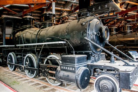 Klondike Railway, Dawson City Musuem, Yukon, Canada