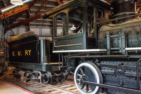 Klondike Railway, Dawson City Musuem, Yukon, Canada