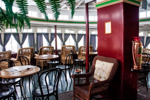 SS Klondike lounge, Whitehorse, Yukon, Canada