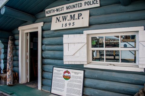 NWMP Cabin, Museum Whitehorse, Yukon, Canada