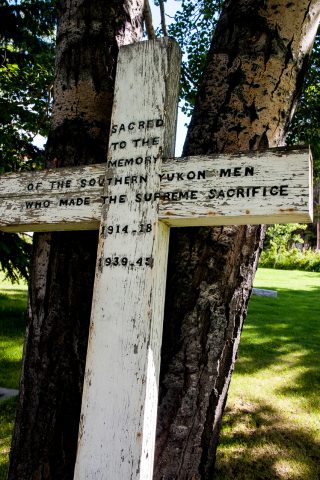 War Memorial, Whitehorse, Yukon, Canada