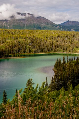 Emerald Lake, near Carcross, Yukon, Canada