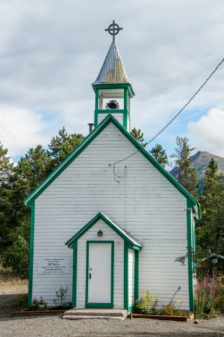 St Saviour's Anglican Church, Carcross, Yukon, Canada