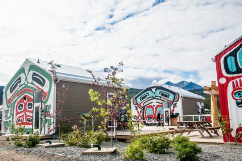 Carcross Tagish First Nation people - decoration, Carcross, Yuko